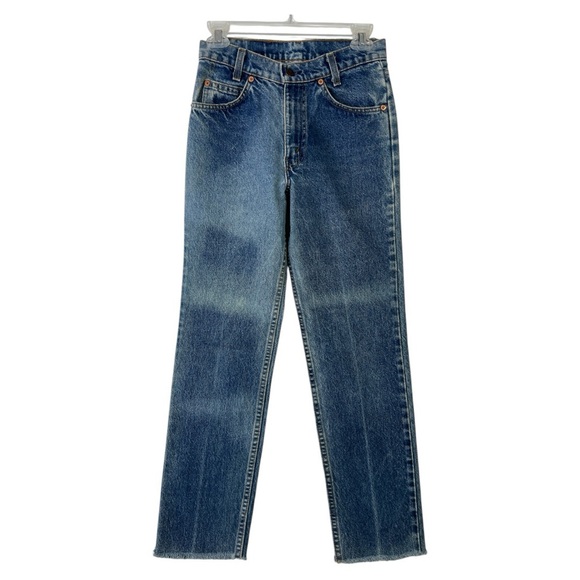 VTG ORANGE TAG LEVI’S WOMEN’S DENIM JEAN SZ 27 - Picture 1 of 7